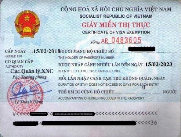 Vietnam 5 year Visa Exemption - Requirements, Procedures 2023