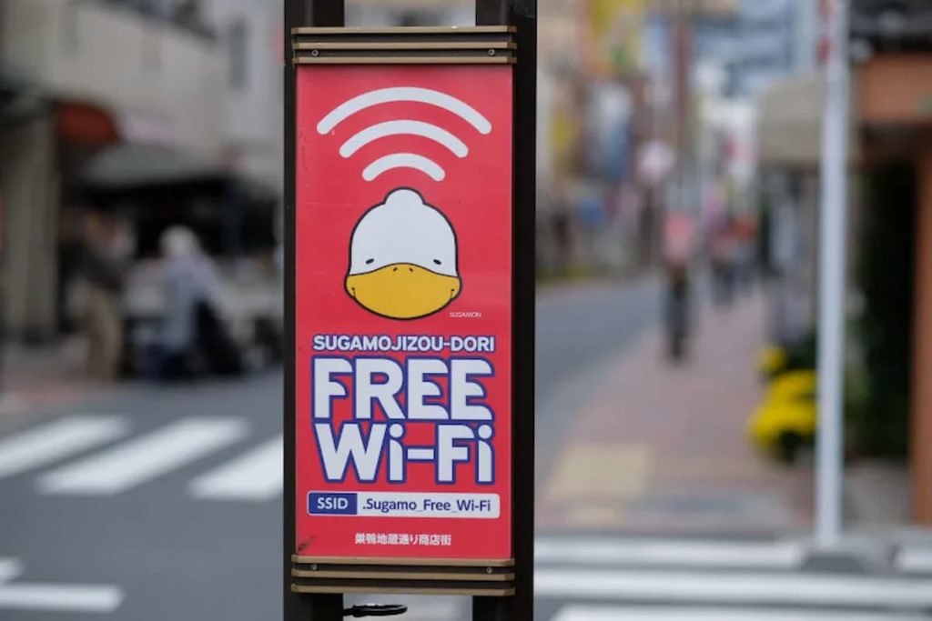 Free WiFi in Japan